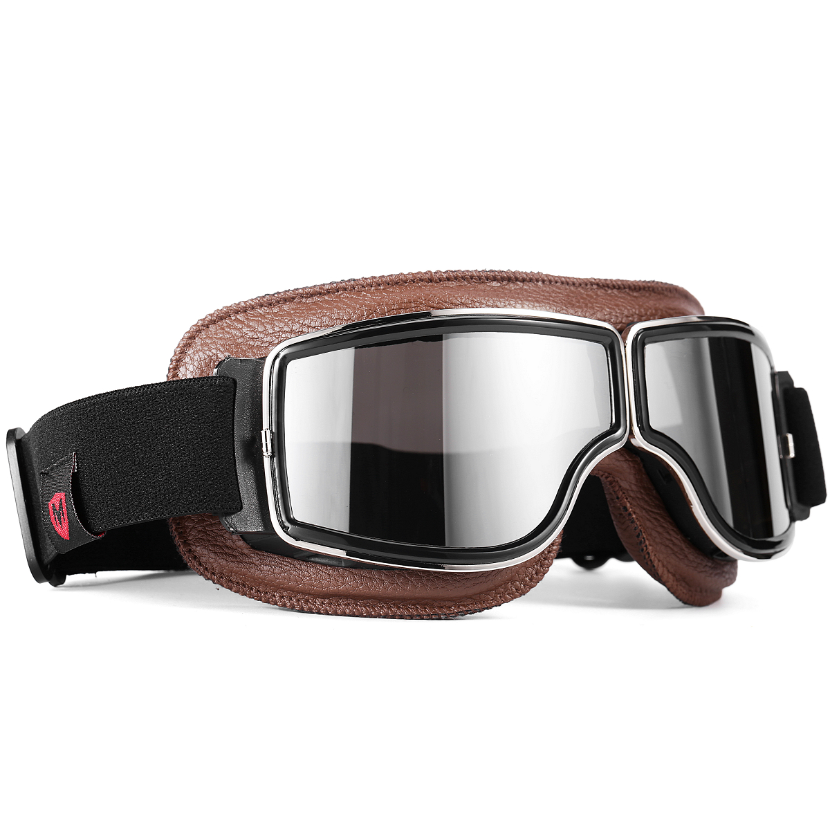 Brown SILVERSTONE goggles with PC smoked lens